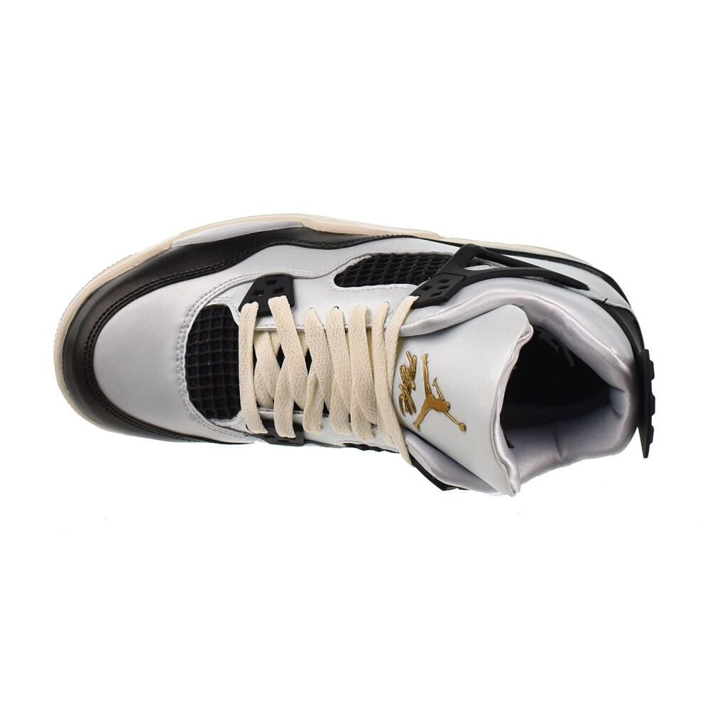 Jordan 4 Retro (GS) "Platinum Gold" Big Kids' Shoes Pure Platinum/Metallic Gold fz8585-070