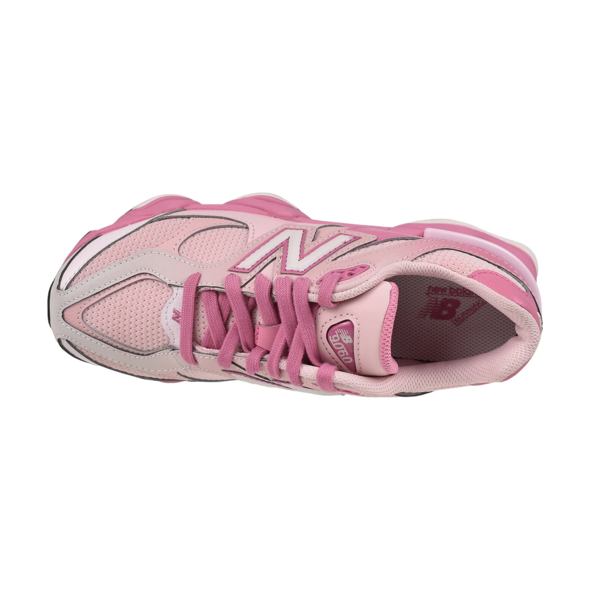 New Balance 9060 (Wide) Big Kids' Shoes Pink/Pink g9060-3i0-W