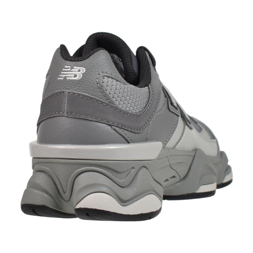 New Balance 9060 Lace (Wide) Big Kids' Shoes Grey/Grey g9060-2p4-W