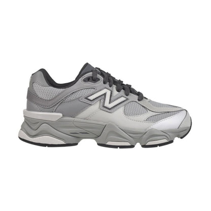 New Balance 9060 Lace (Wide) Big Kids' Shoes Grey/Grey g9060-2p4-W