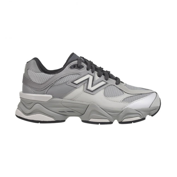 New Balance 9060 Lace (Wide) Big Kids' Shoes Grey/Grey g9060-2p4-W