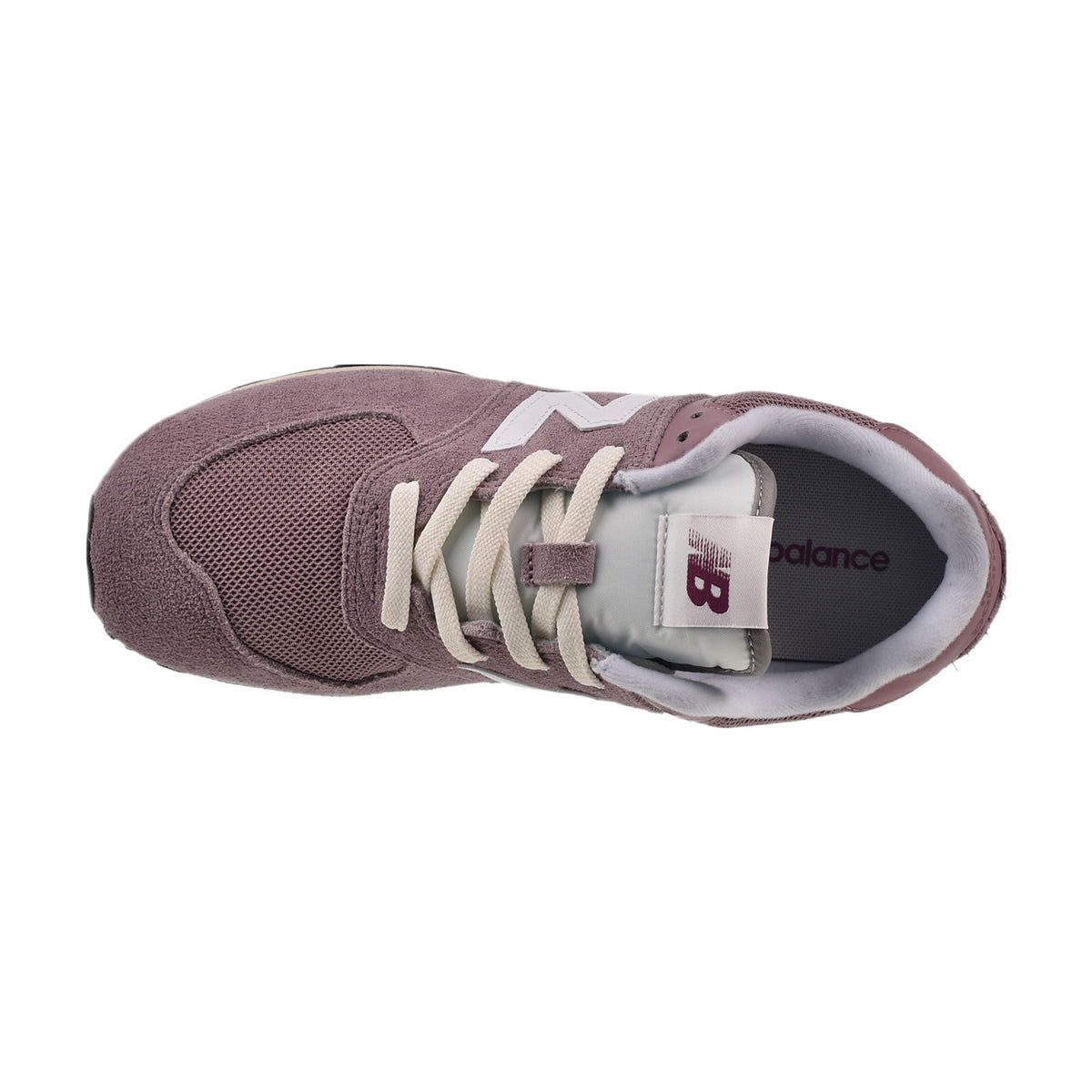 New Balance 574 Big Kid's Shoes Purple-White
