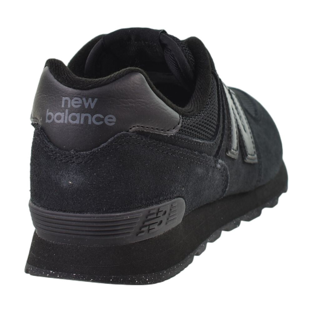 New Balance 574 (Wide) Big Kids' Shoes Black gc574-eve-W