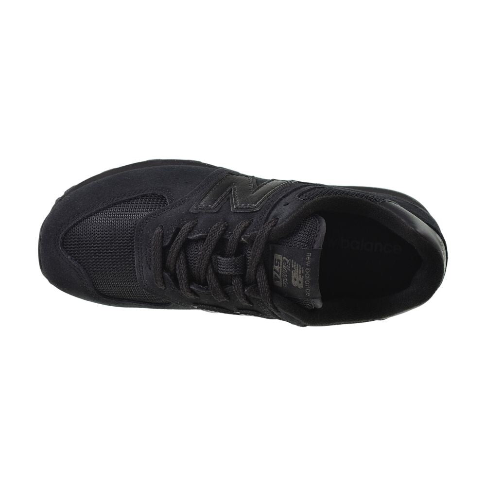New Balance 574 (Wide) Big Kids' Shoes Black gc574-eve-W
