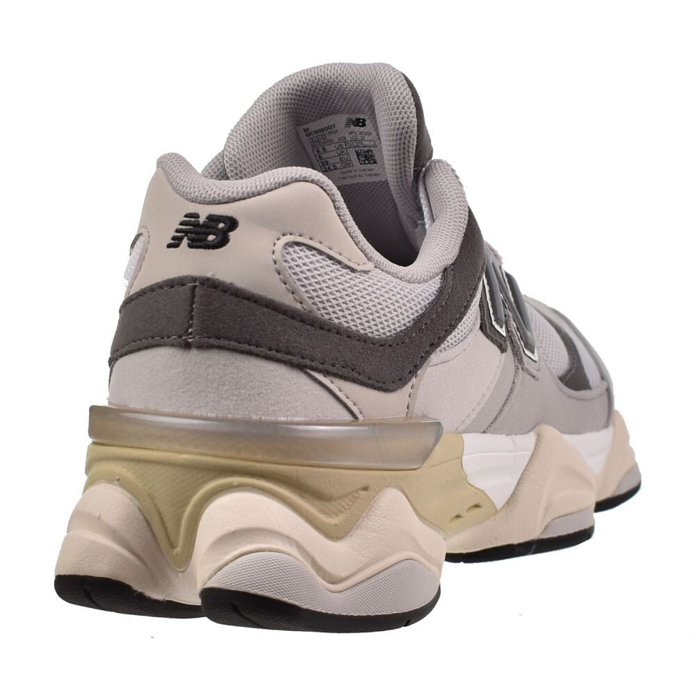 New Balance 9060 2E (Wide) Big Kids' Shoes Grey-White gc9060-gy-W