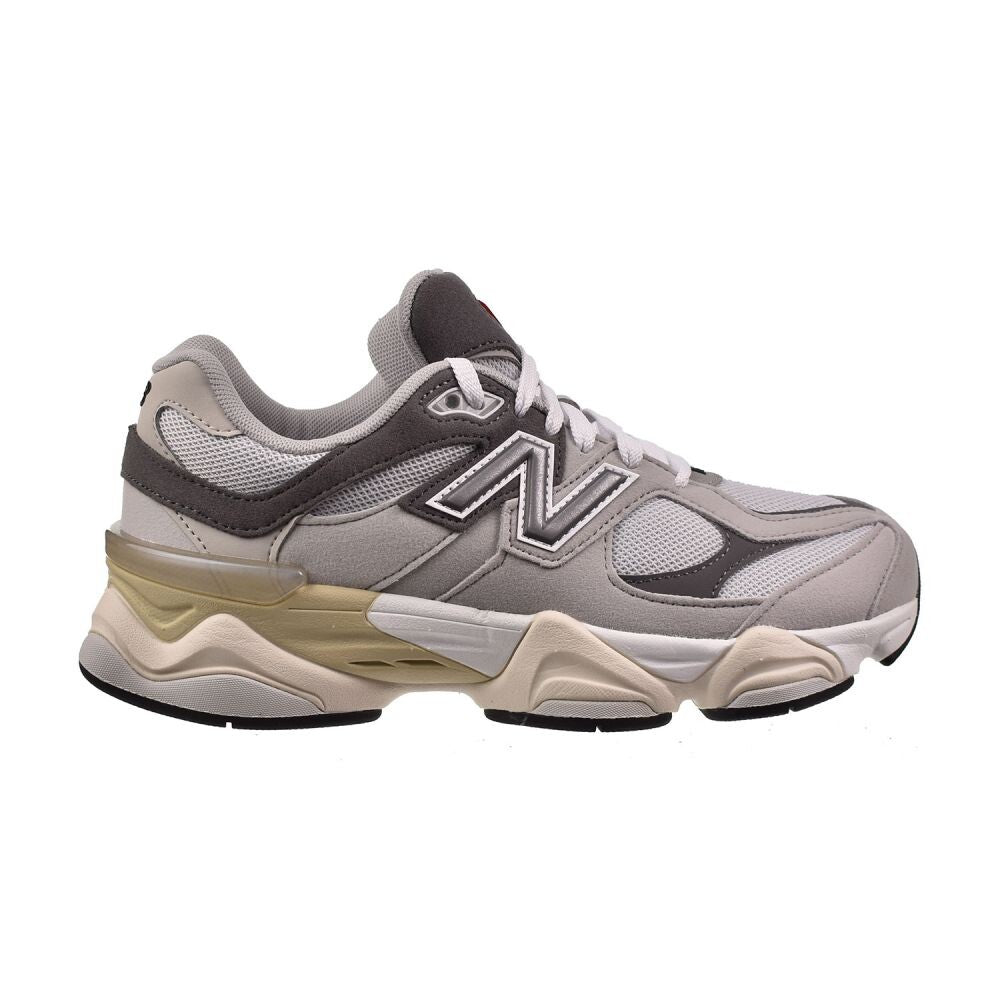 New Balance 9060 2E (Wide) Big Kids' Shoes Grey-White gc9060-gy-W