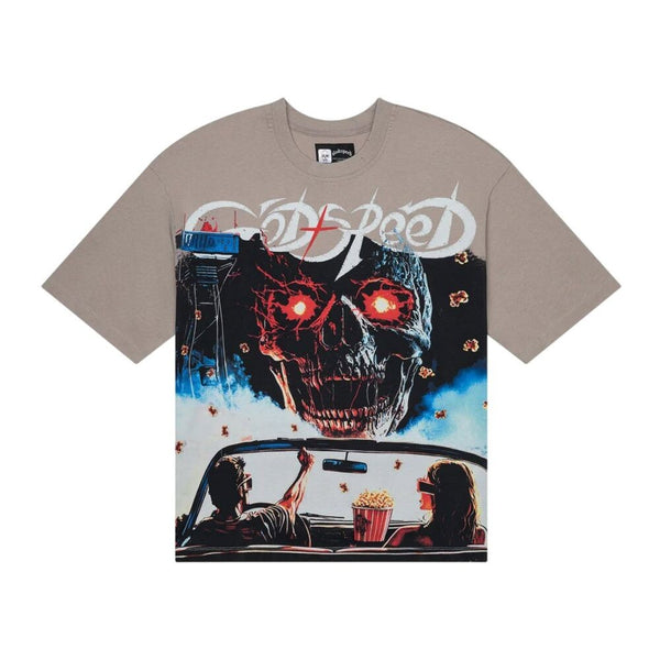 Godspeed Drive In Men's T-Shirt Stone Grey gdspd12-sg