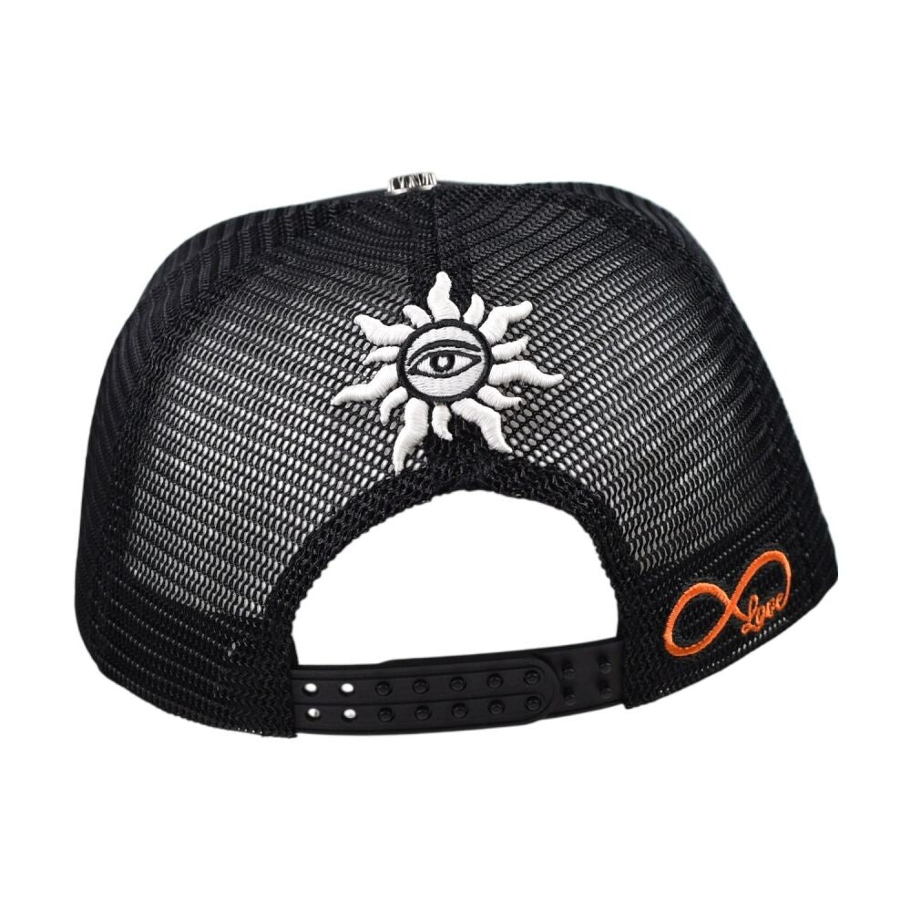 Godspeed Forever Trucker Men's Snapback Hat Black gdspd13-bl