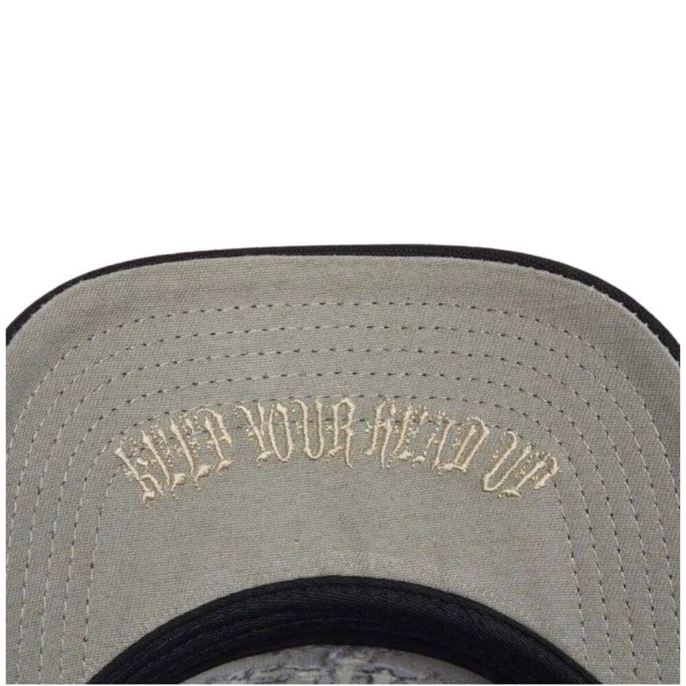 Godspeed Forever Trucker Men's Snapback Hat Black/Blue/Orange gdspd13-bo