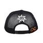 Godspeed Forever Premium Leather Trucker Men's Snapback Hat Black gdspd27-bl