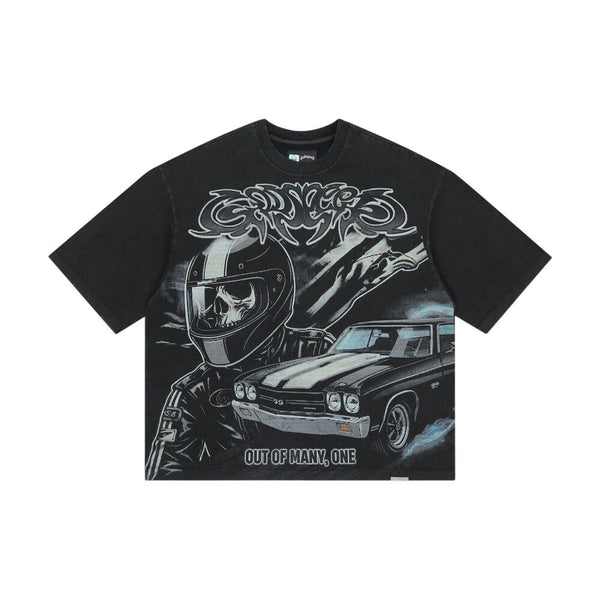 Godspeed American Muscle Men's T-Shirt Black gdspd35-bl