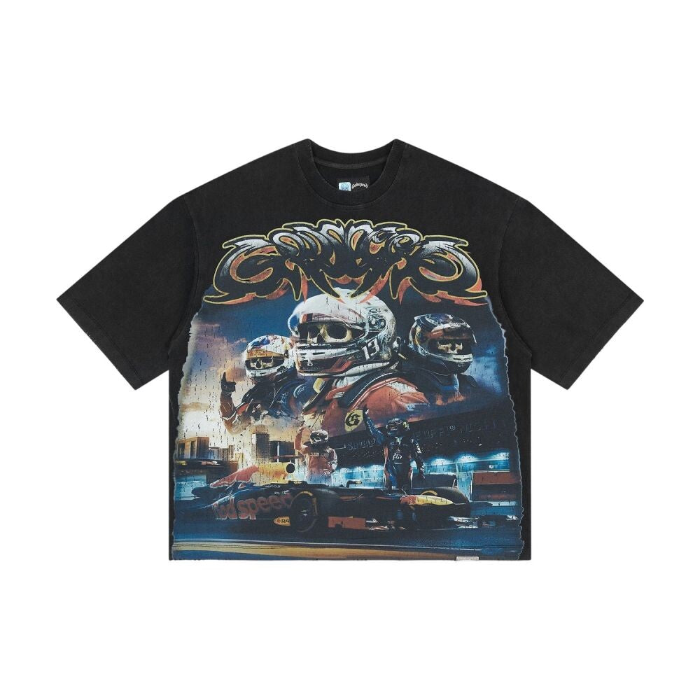 Godspeed Front Runners Men's T-Shirt Black gdspd36-bl