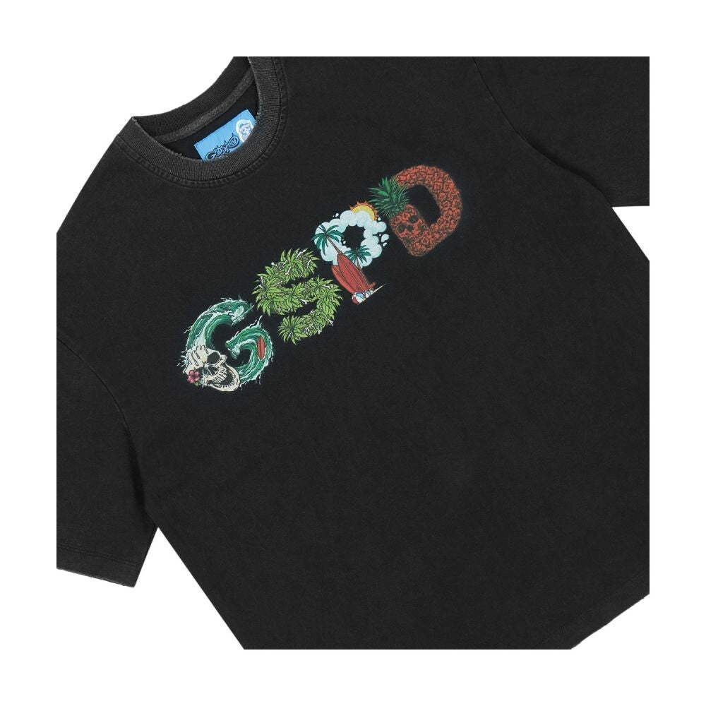 Godspeed Surfs Up Men's T-Shirt Black gdspd39-bk