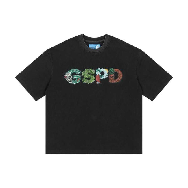 Godspeed Surfs Up Men's T-Shirt Black gdspd39-bk