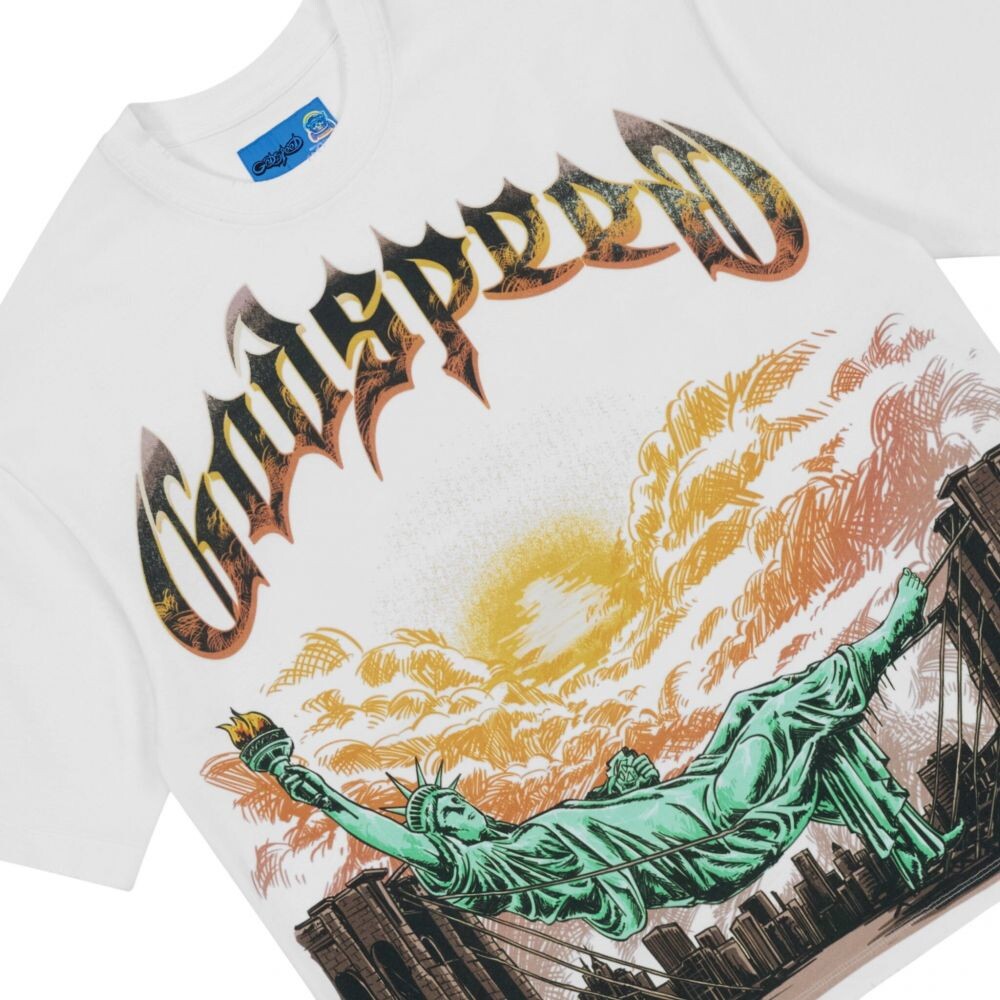 Godspeed Burnt Bridges II Men's T-Shirt White gdspd50-wh
