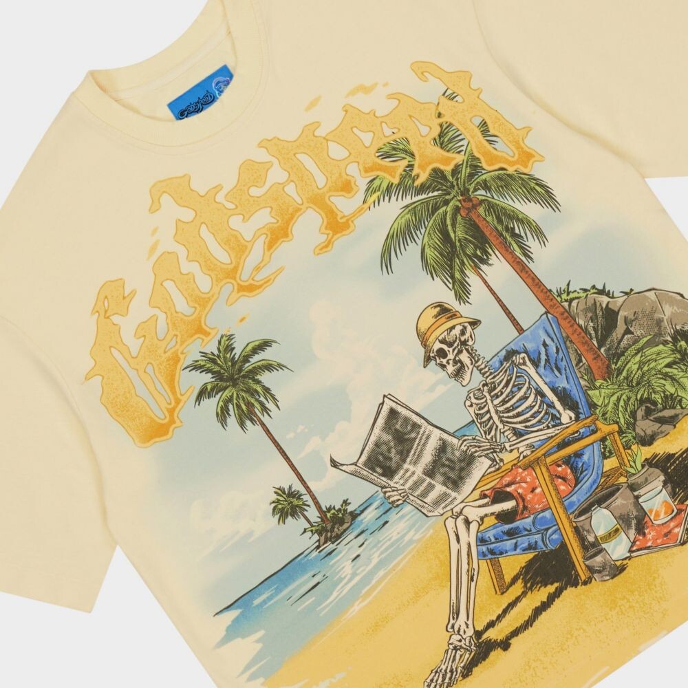 Godspeed Skeleton Beach II Men's T-Shirt Bone gdspd52-bn