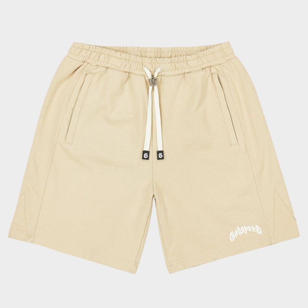 Godspeed Vital Men's T-Shirt and Short Set Oat Milk gdspd53-om
