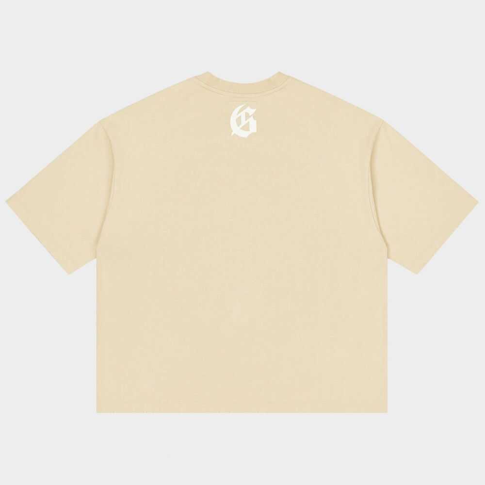 Godspeed Vital Men's T-Shirt and Short Set Oat Milk gdspd53-om