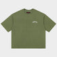 Godspeed Vital Men's T-Shirt and Short Set Olive Washed gdspd53-ow
