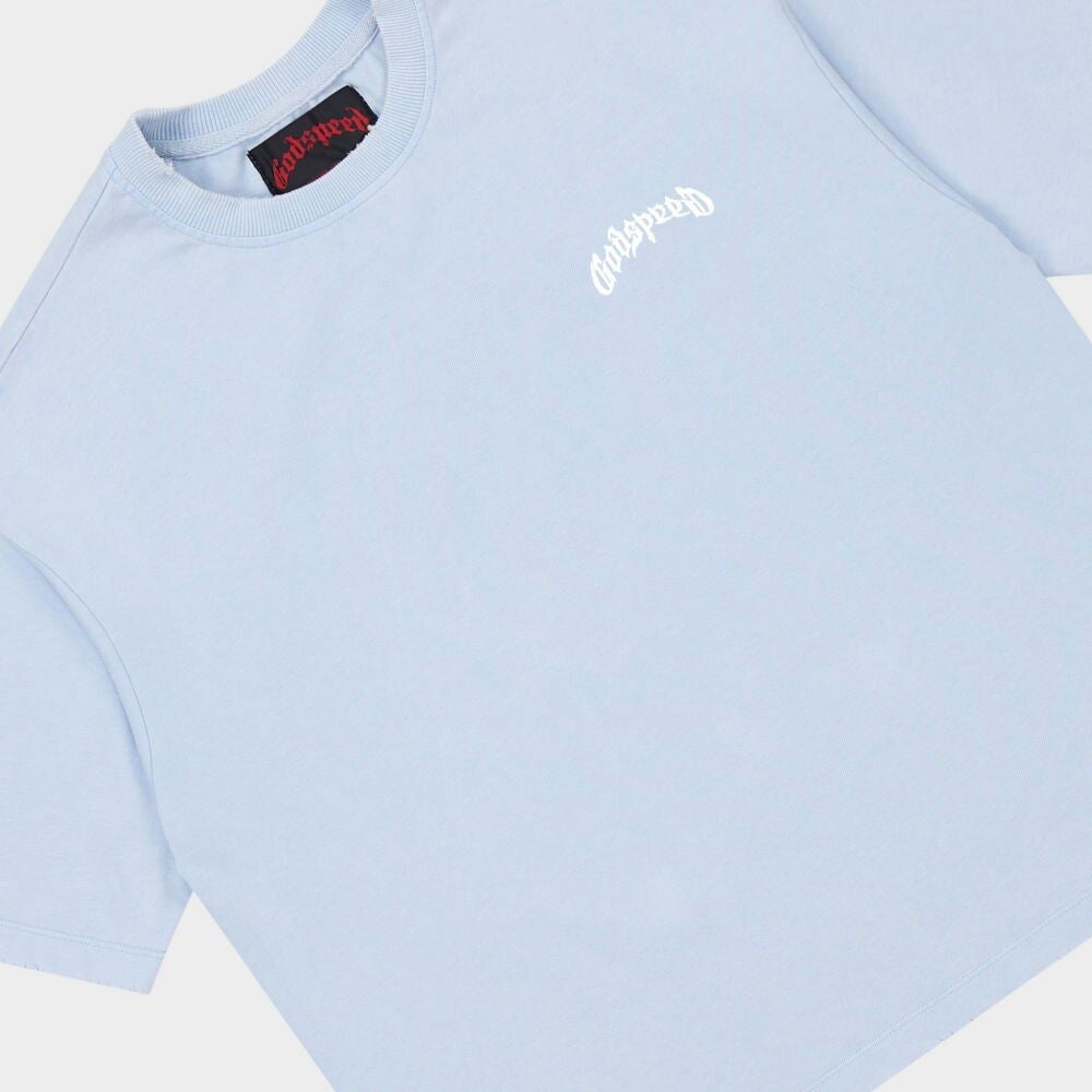 Godspeed Vital Men's T-Shirt and Short Set Sky Blue gdspd53-sb