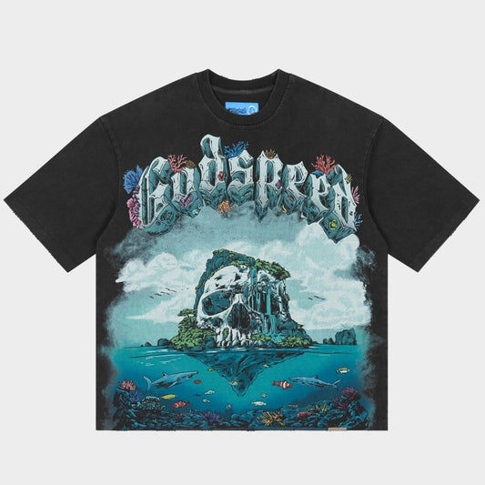 Godspeed GS Island II Men's T-Shirt Black gdspd54-bk