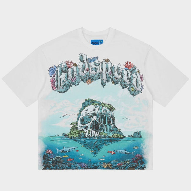Godspeed GS Island II Men's T-Shirt White gdspd54-wh