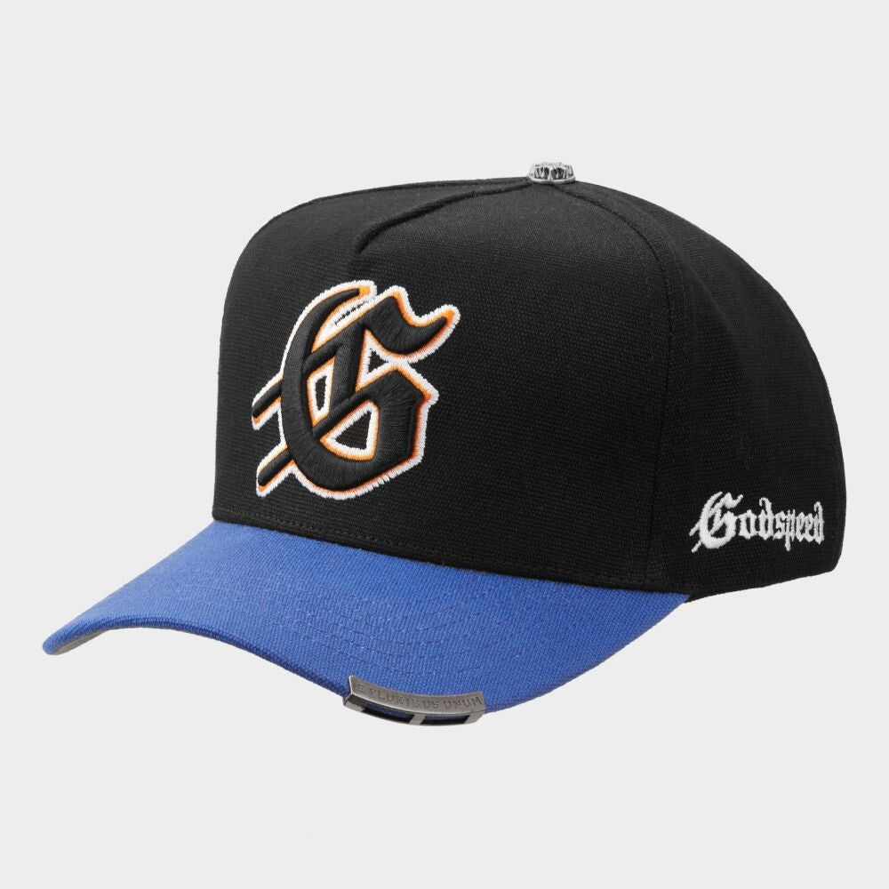 Godspeed Insignia Men's Snapback Hat Blue/Orange gdspd57-bo