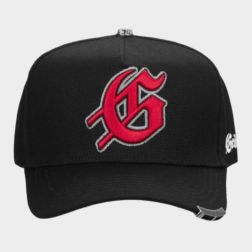 Godspeed Insignia Men's Snapback Hat Black/Red gdspd57-br