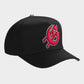 Godspeed Insignia Men's Snapback Hat Black/Red gdspd57-br