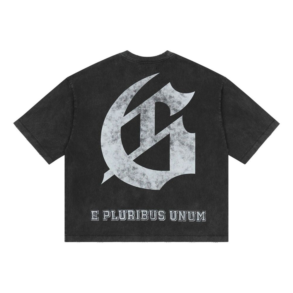 Godspeed GDSPD Crest Men's T-Shirt Black Wash gdspd61-bw