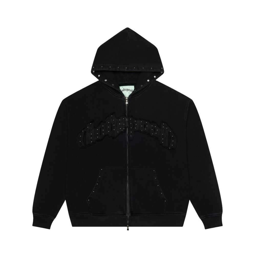 Godspeed Symmetric Studded Men's Sweatsuit Black gdspd62-bk