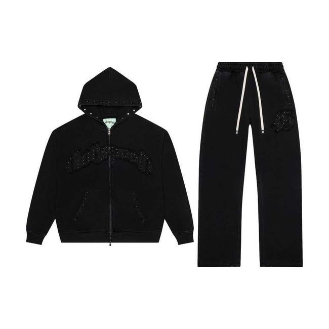 Godspeed Symmetric Studded Men's Sweatsuit Black gdspd62-bk