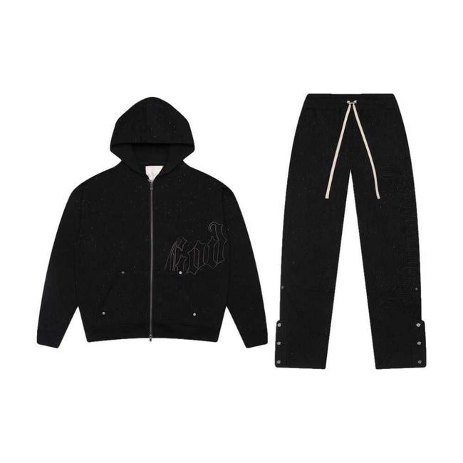 Godspeed OG Logo VVS V2 Men's Sweatsuit Black/Black gdspd65-bb