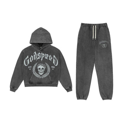 Godspeed Victor Crest Men's Sweatsuit Green gdspd66-gr