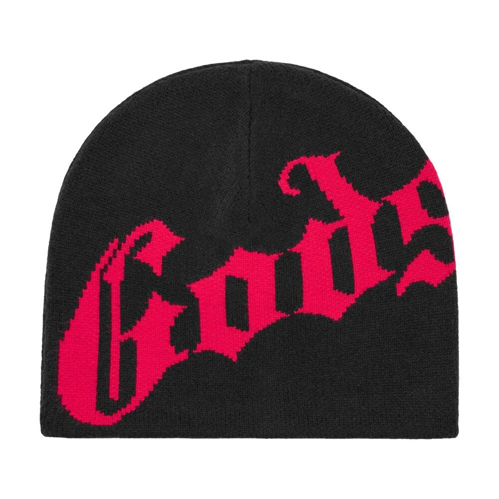 Godspeed OG Logo Men's Beanie Black/Red gdspd67-br
