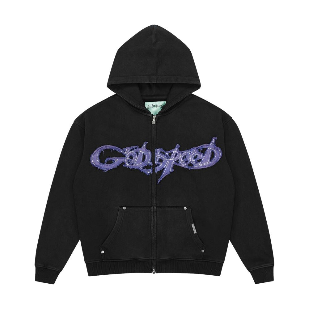 Godspeed Raw Import Men's Sweatsuit Black/Blue gdspd68-bb