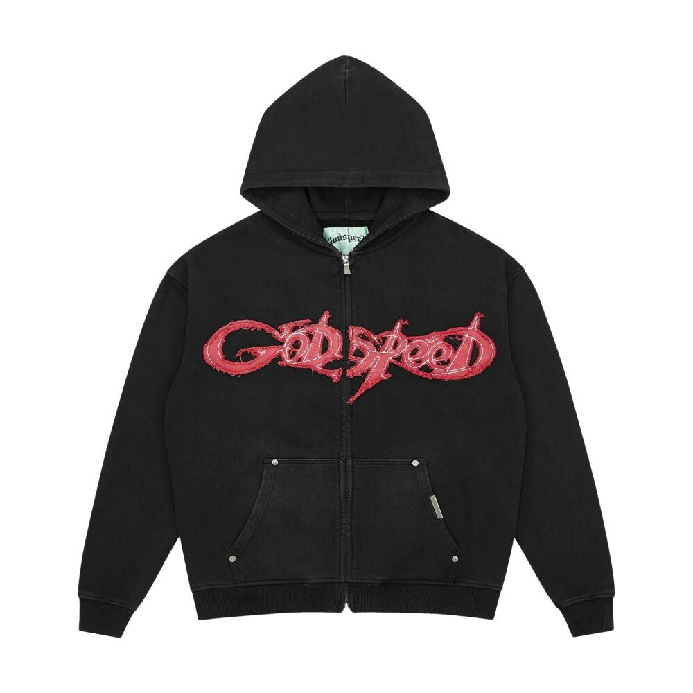 Godspeed Raw Import Men's Sweatsuit Black/Red gdspd68-br