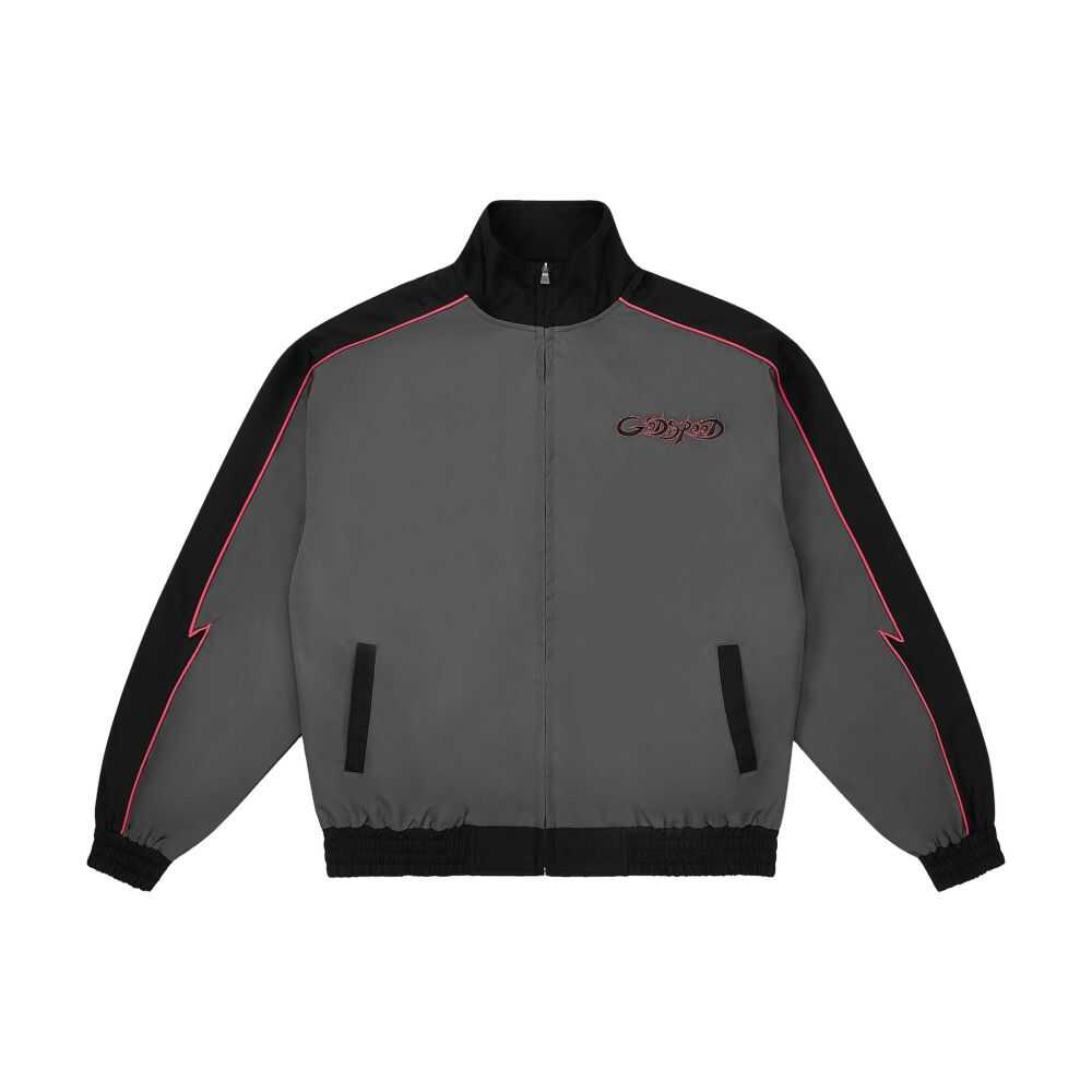 Godspeed GT 3M Men's Tracksuit Grey/Red/Black gdspd73-gr