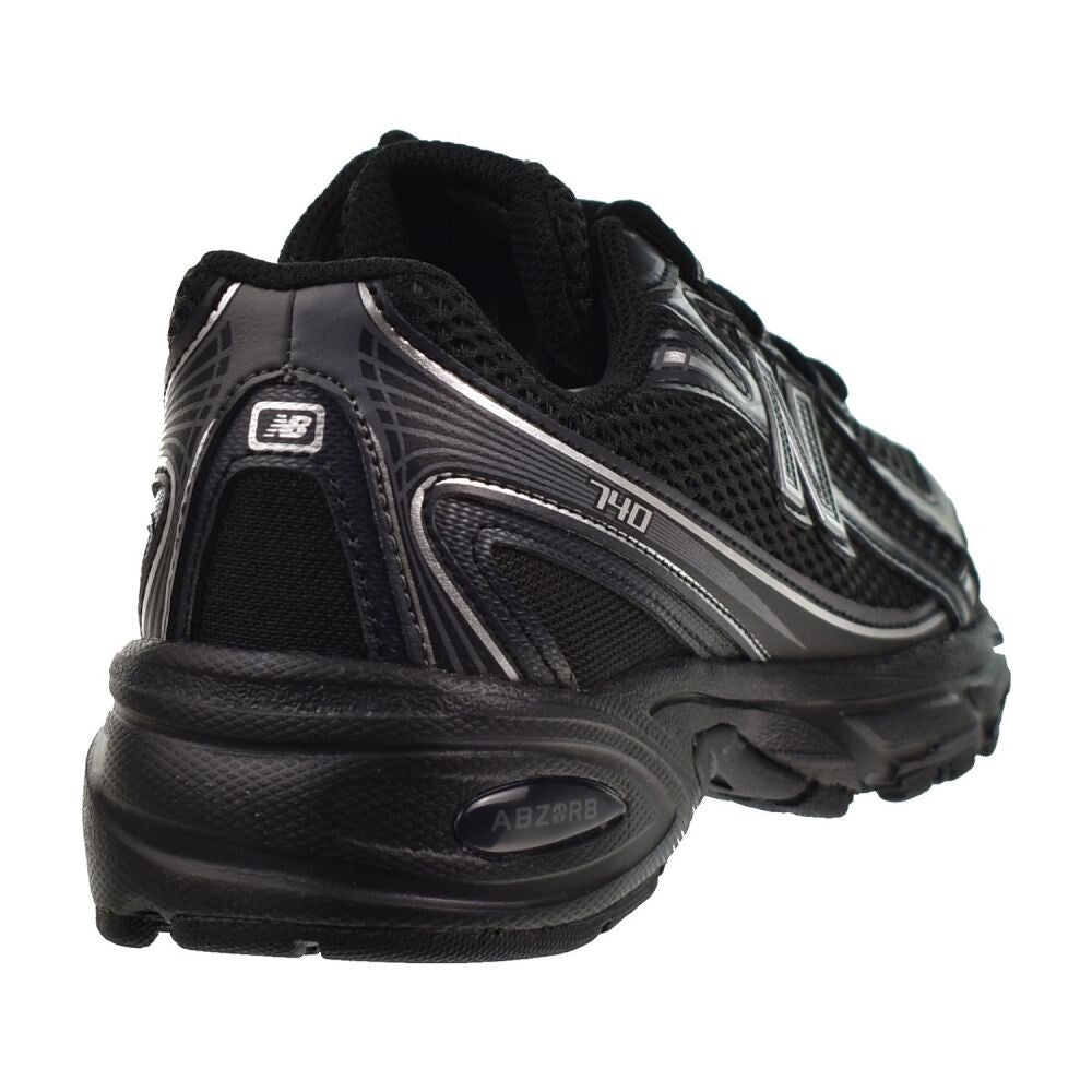 New Balance 740 Big Kids' Shoes Black/Grey gr740-bm