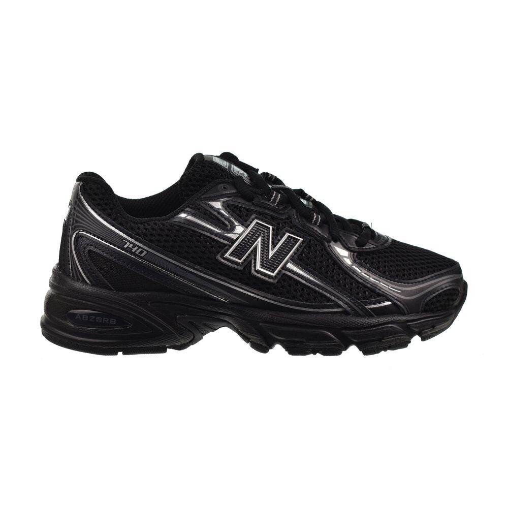 New Balance 740 Big Kids' Shoes Black/Grey gr740-bm