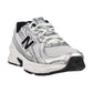 New Balance 740 Big Kids' Shoes Silver Metallic/White/Black gr740-nw