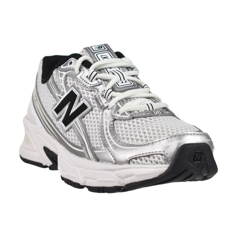 New Balance 740 Big Kids' Shoes Silver Metallic/White/Black gr740-nw
