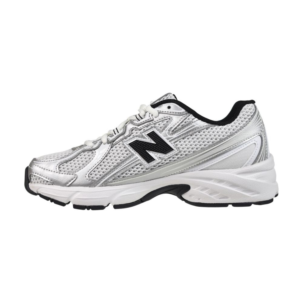 New Balance 740 Big Kids' Shoes Silver Metallic/White/Black gr740-nw