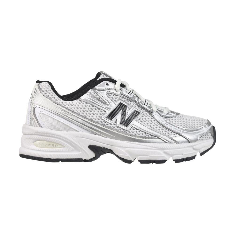 New Balance 740 Big Kids' Shoes Silver Metallic/White/Black gr740-nw