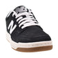New Balance 480 Big Kids's Shoes Suede Black/White/Gum gsb480-sb
