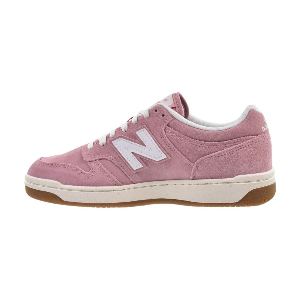 New Balance 480 Big Kids' Shoes White/Pink gsb480-st
