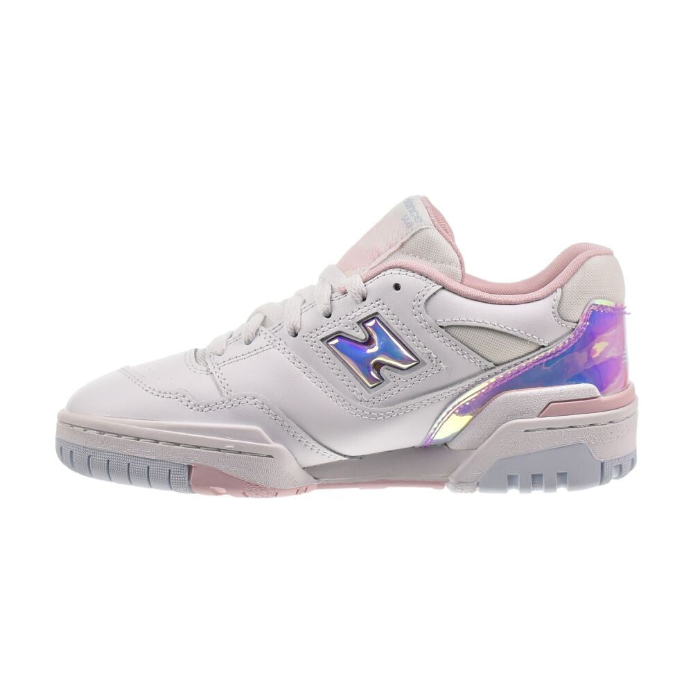 New Balance 550 Big Kids' Shoes White/Pink gsb550-hw