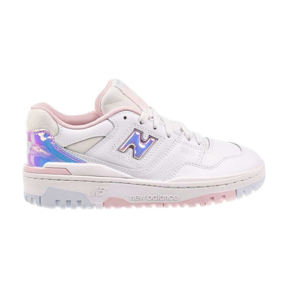 New Balance 550 Big Kids' Shoes White/Pink gsb550-hw