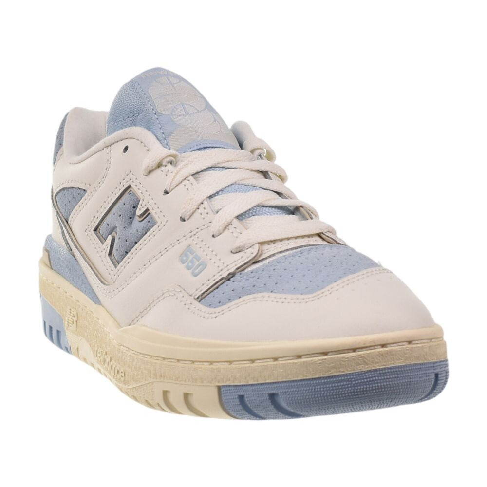 New Balance 550 Big Kids' Shoes White/Blue gsb550-lb