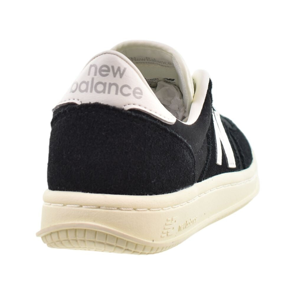 New Balance T500 Lace Big Kids's Shoes Suede Black/White gst500-bk